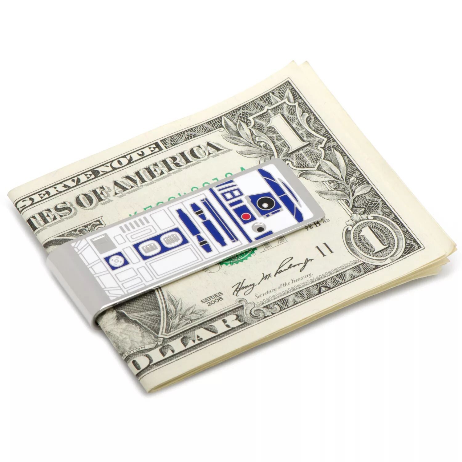 Зажим для денег Star Wars R2-D2 Cuff Links, Inc.
Зажим для денег Star Wars R2-D2 Cuff Links, Inc.