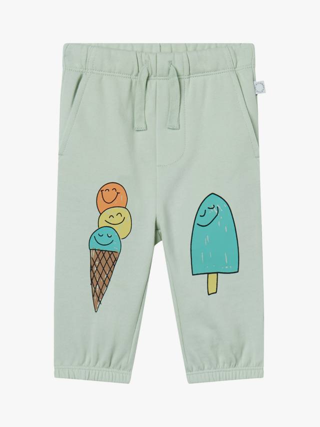 Детские хлопковые джоггеры с принтом мороженого Stella McCartney Kids, Green
Детские хлопковые джоггеры с принтом мороженого Stella McCartney Kids, Green