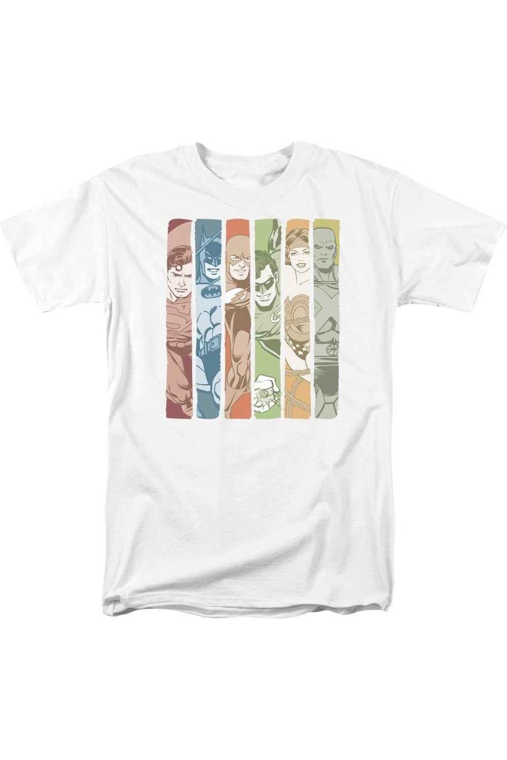 Футболка с коротким рукавом для взрослых DC Comics Justice League Columns Gildan, белый
Футболка с коротким рукавом для взрослых DC Comics Justice League Columns Gildan, белый