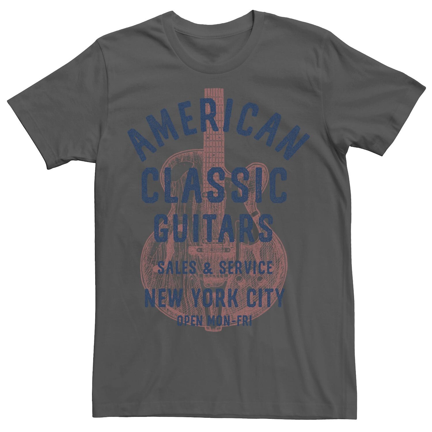 Мужская футболка с логотипом American Classic Guitars New York City Licensed Character, Серый, Мужская футболка с логотипом American Classic Guitars New York City Licensed Character 
Мужская футболка с логотипом American Classic Guitars New York City Licensed Character, Серый, Мужская футболка с логотипом American Classic Guitars New York City Licensed Character
