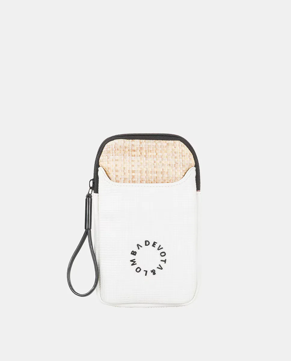 График сумки для мобильного телефона в кремово-белом цвете Devota & Lomba, белый
График сумки для мобильного телефона в кремово-белом цвете Devota & Lomba, белый