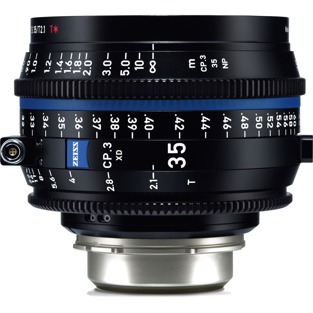Компактный фиксированный объектив ZEISS CP.3 XD 35 мм T2.1 (крепление PL, ножки)
Компактный фиксированный объектив ZEISS CP.3 XD 35 мм T2.1 (крепление PL, ножки)