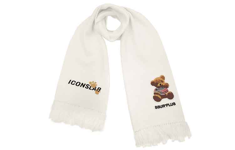 Шарф вязаный унисекс ICONS Lab, серый
Шарф вязаный унисекс ICONS Lab, серый