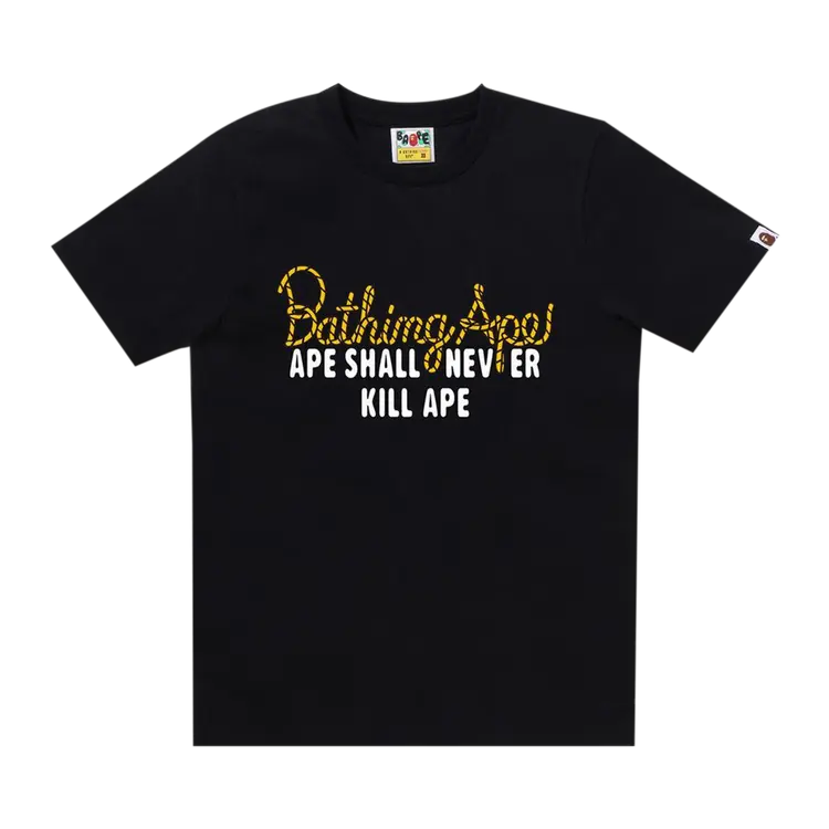 Футболка BAPE Champion Logo 'Black', черный 
Футболка BAPE Champion Logo 'Black', черный