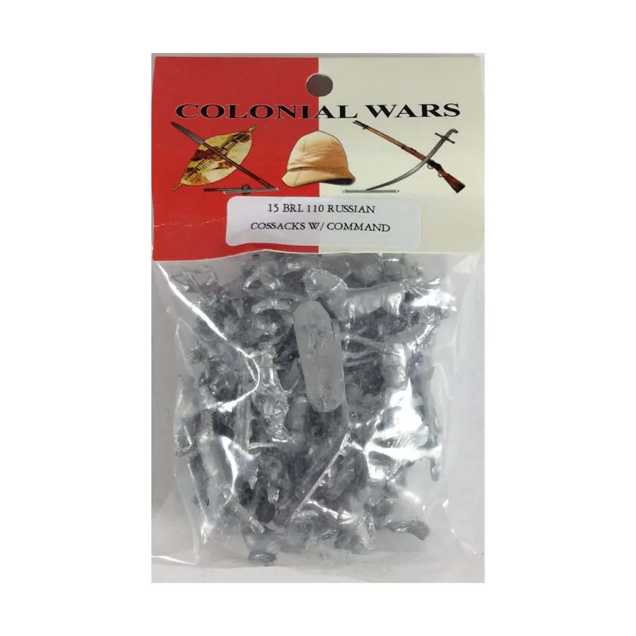 Русские казаки с командованием, Colonial Wars - Eight-Nation Alliance (15mm) (Blue Moon)
Русские казаки с командованием, Colonial Wars - Eight-Nation Alliance (15mm) (Blue Moon)