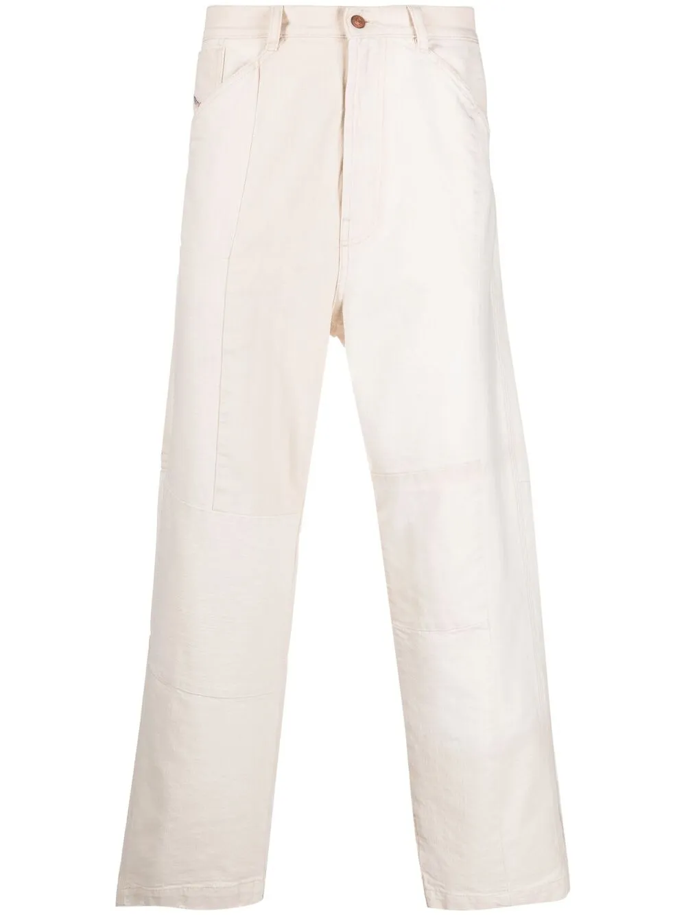 Прямые джинсы со вставками Diesel, бежевый
Прямые джинсы со вставками Diesel, бежевый