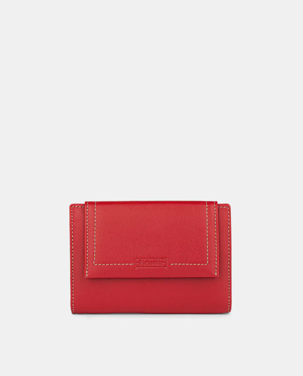 Кошелек женский среднего размера Pielnoble, красный
Кошелек женский среднего размера Pielnoble, красный