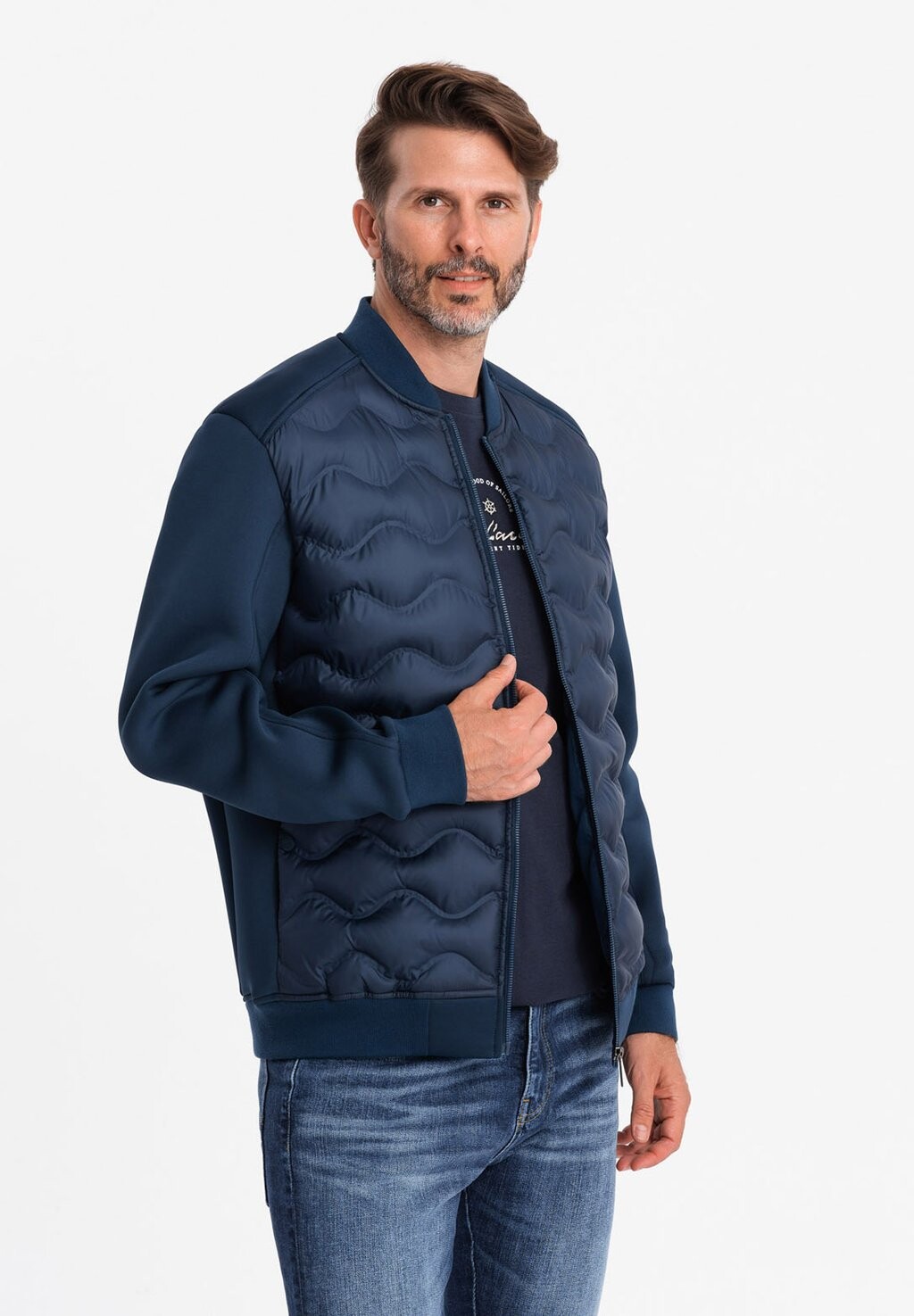 Куртка-бомбер JALP Ombre, темно-синий
Куртка-бомбер JALP Ombre, темно-синий