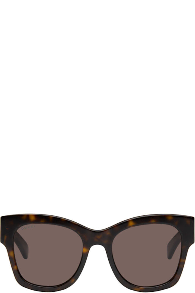 Солнцезащитные очки в коричневой оправе «бабочка» Gucci
Солнцезащитные очки в коричневой оправе «бабочка» Gucci