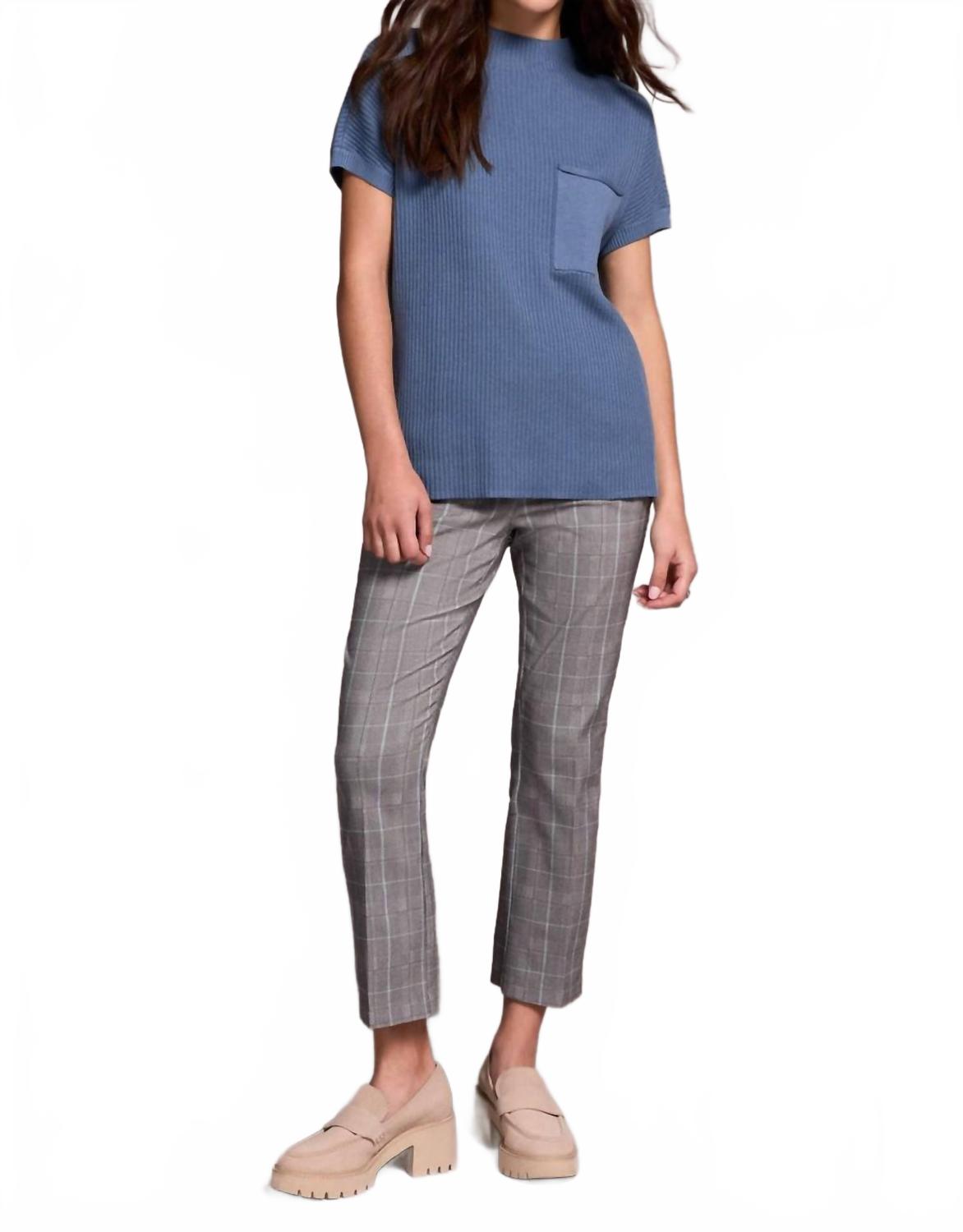 TRIBAL Футболка с коротким рукавом и карманом "летучая мышь", серо-голубого цвета, Синий, TRIBAL Футболка с коротким рукавом и карманом "летучая мышь", серо-голубого цвета
TRIBAL Футболка с коротким рукавом и карманом "летучая мышь", серо-голубого цвета, Синий, TRIBAL Футболка с коротким рукавом и карманом "летучая мышь", серо-голубого цвета