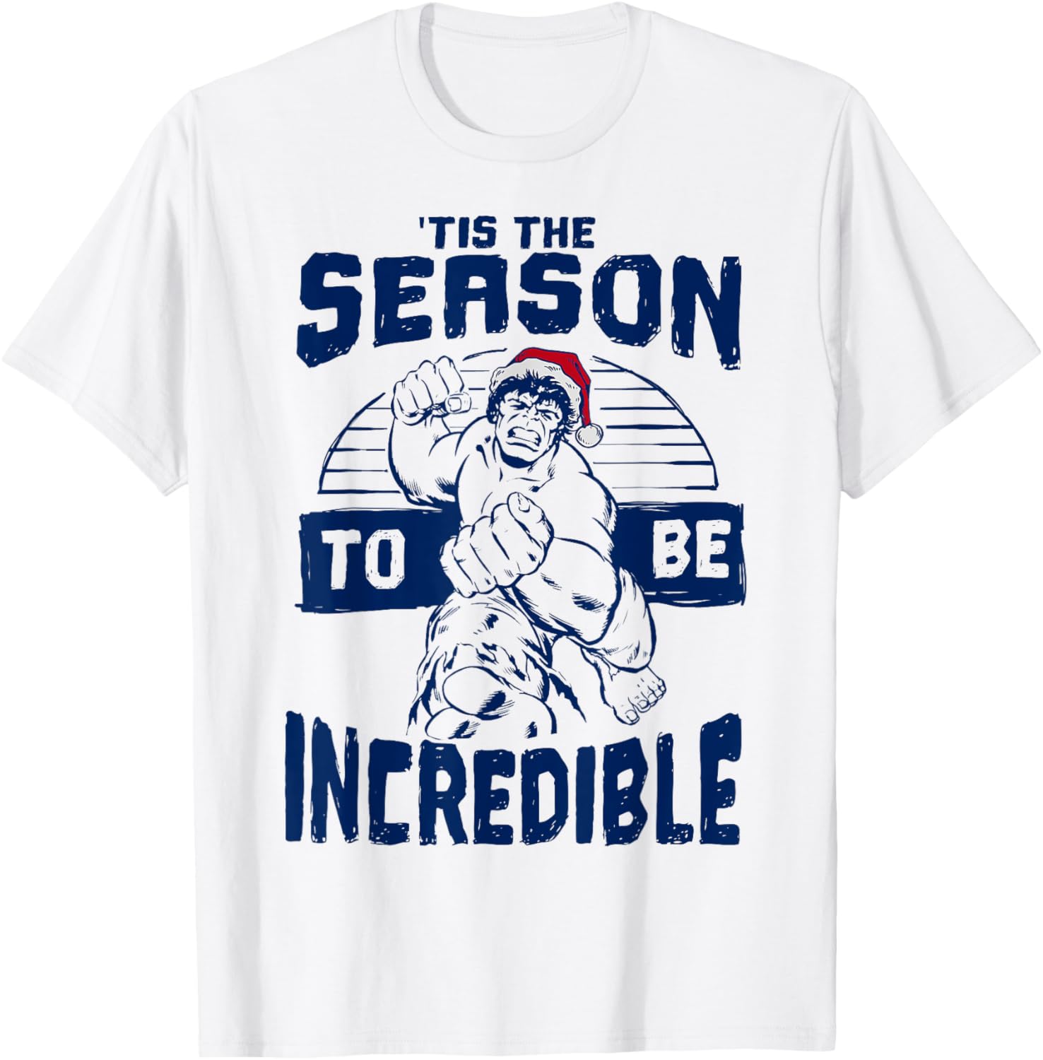 Рождественская футболка Marvel Hulk 'Tis The Season To Be Incredible', белая
Рождественская футболка Marvel Hulk 'Tis The Season To Be Incredible', белая