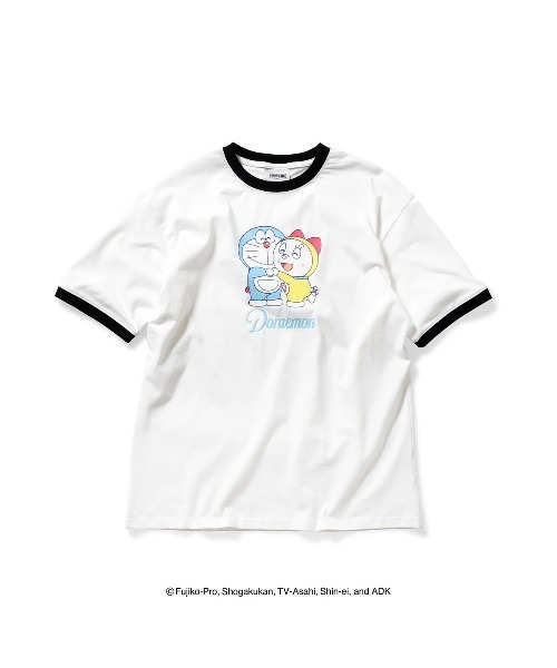 HOMEGAME Футболка с коротким рукавом, контрастная отделка, коллаборация Doraemon x Home Game, белая
HOMEGAME Футболка с коротким рукавом, контрастная отделка, коллаборация Doraemon x Home Game, белая