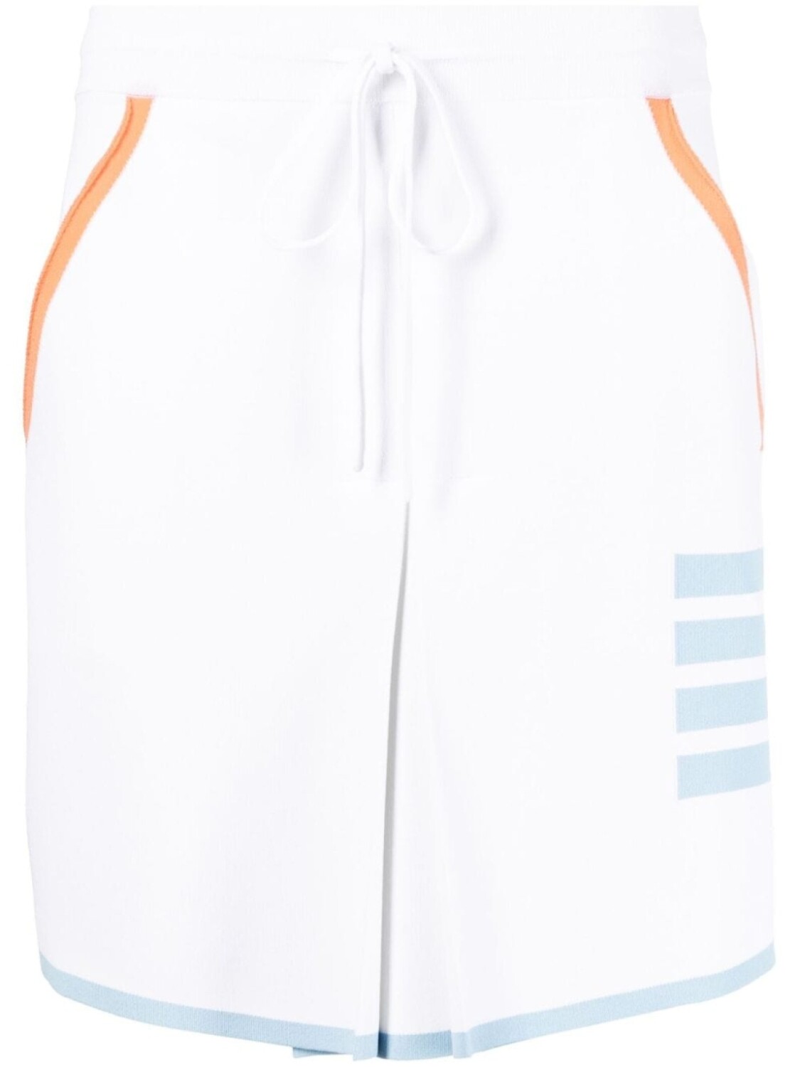 Thom Browne юбка мини с полосками 4-Bar, белый
Thom Browne юбка мини с полосками 4-Bar, белый