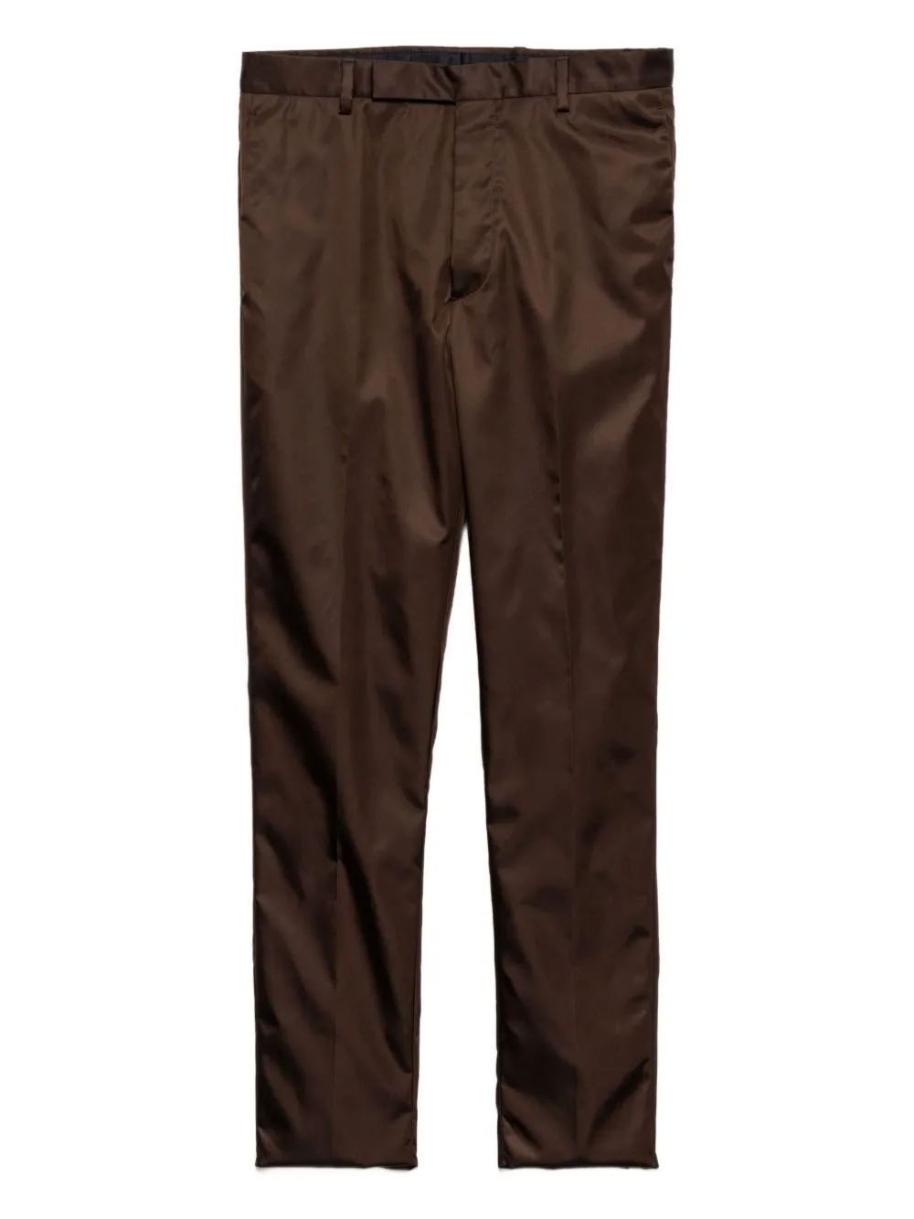 Брюки с потайной застежкой Prada, коричневый
Брюки с потайной застежкой Prada, коричневый