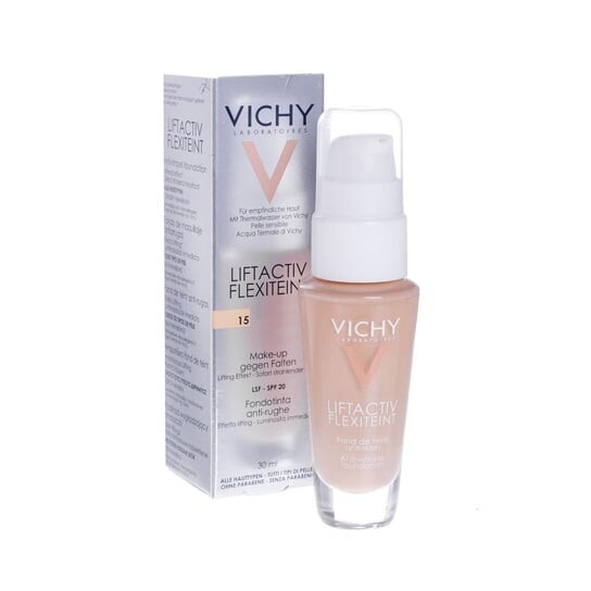 Тональный крем для разглаживания морщин №. 15, SPF20, 30 мл Vichy, Liftactiv Flexiteint
Тональный крем для разглаживания морщин №. 15, SPF20, 30 мл Vichy, Liftactiv Flexiteint