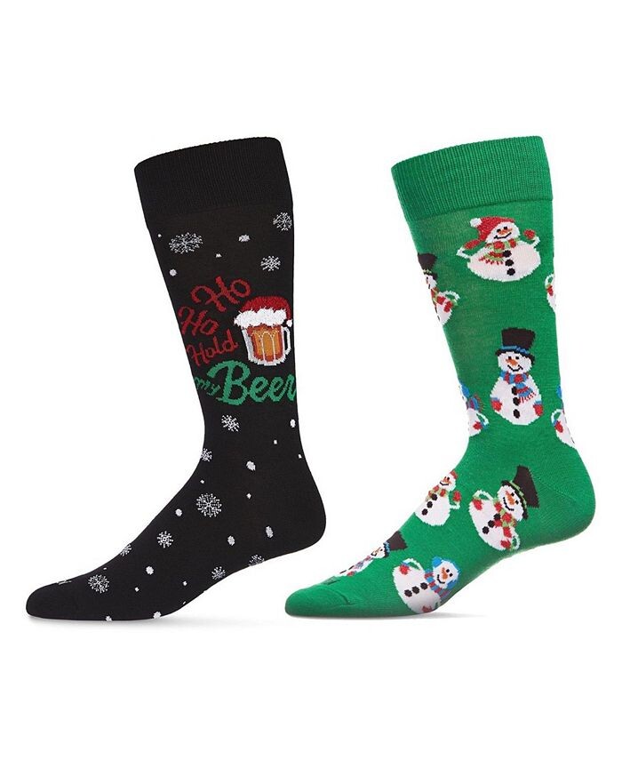 Оригинальная пара мужских рождественских праздничных носков, 2 шт. MeMoi, цвет Black-Green
Оригинальная пара мужских рождественских праздничных носков, 2 шт. MeMoi, цвет Black-Green