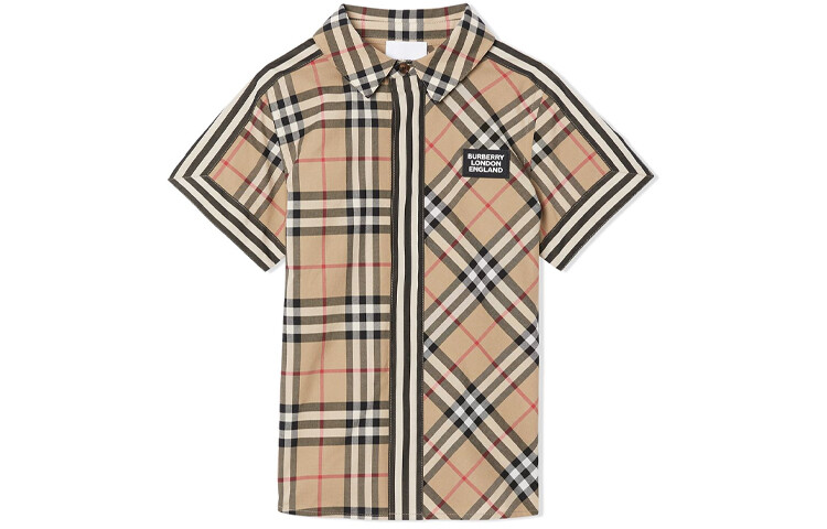 Детская рубашка Burberry, цвет Archive Beige
Детская рубашка Burberry, цвет Archive Beige