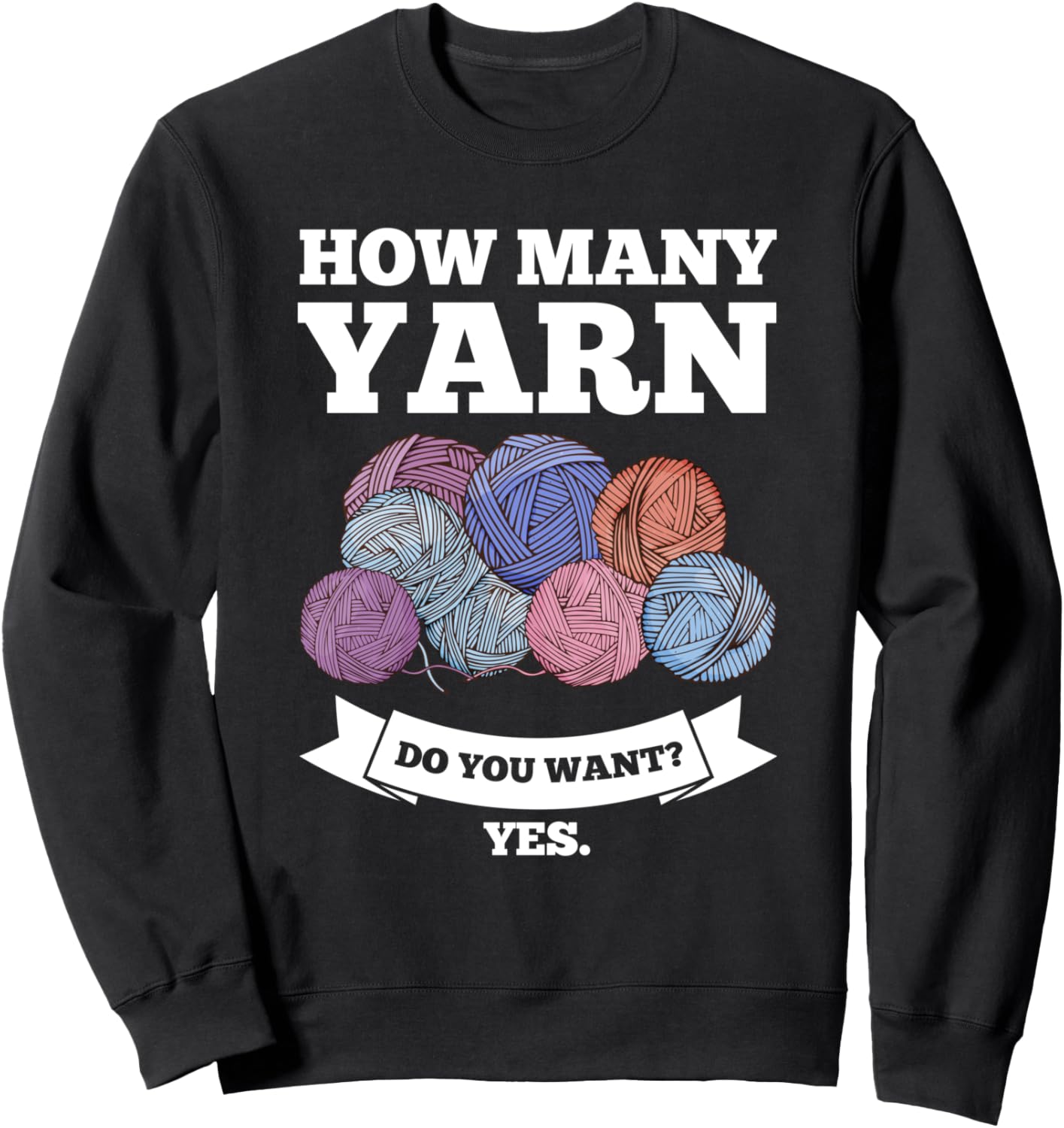 Сколько нитей пряжи вам нужно Да, вязаная толстовка Knitting Knit Gifts, черный
Сколько нитей пряжи вам нужно Да, вязаная толстовка Knitting Knit Gifts, черный