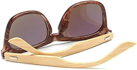 Солнцезащитные очки с деревянными бамбуковыми ножками для женщин, зеркальные, мужские солнцезащитные очки для вождения с защитой от УФ-излучения UV400 MTZJH, 5
Солнцезащитные очки с деревянными бамбуковыми ножками для женщин, зеркальные, мужские солнцезащитные очки для вождения с защитой от УФ-излучения UV400 MTZJH, 5