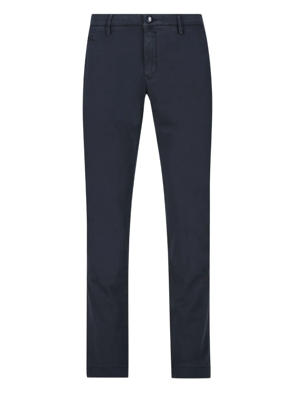 Брюки на пуговицах с нашивкой-логотипом Jacob Cohen, синий
Брюки на пуговицах с нашивкой-логотипом Jacob Cohen, синий