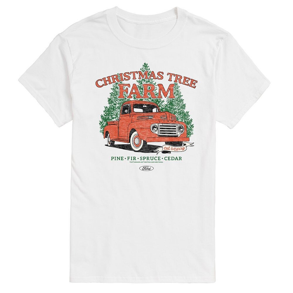 Футболка Big & Tall Ford Christmas Tree Farm 1949 F3 с графическим рисунком Licensed Character, белый
Футболка Big & Tall Ford Christmas Tree Farm 1949 F3 с графическим рисунком Licensed Character, белый