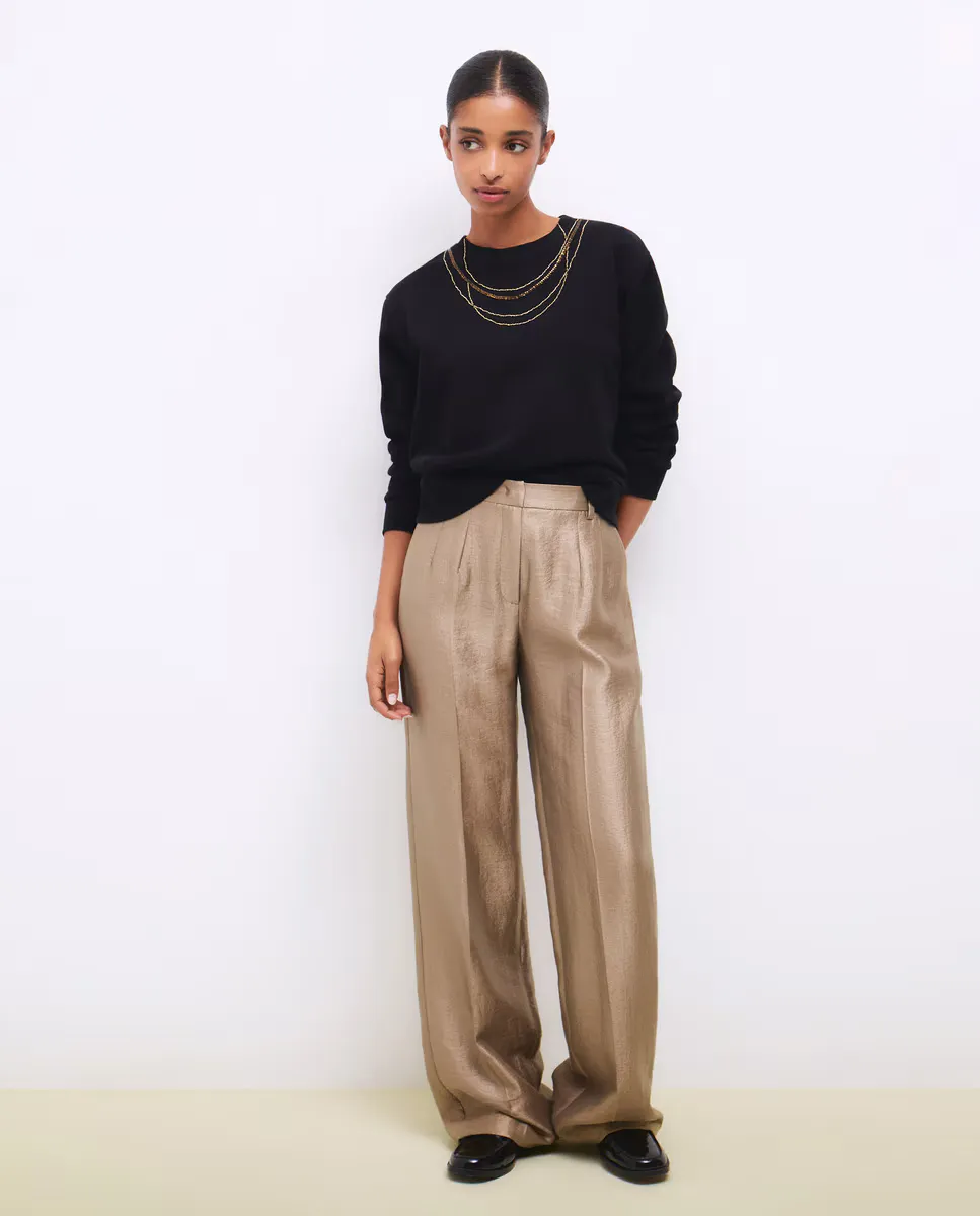 Женская толстовка с длинными рукавами и круглым вырезом Tintoretto, черный
Женская толстовка с длинными рукавами и круглым вырезом Tintoretto, черный