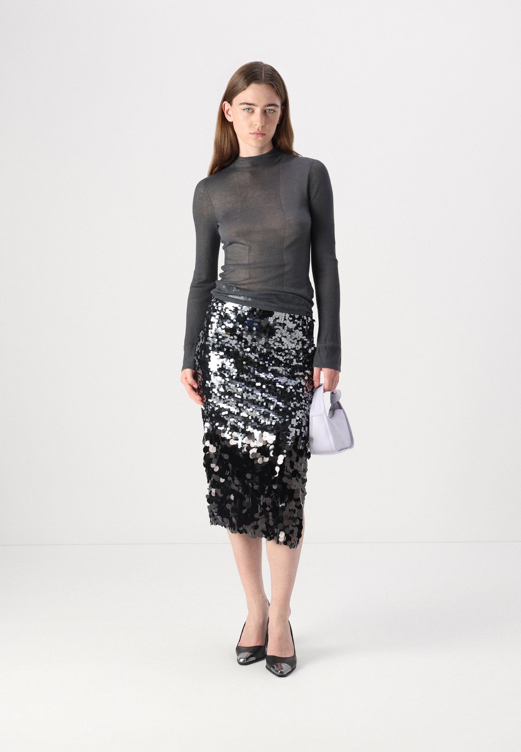 Джемпер MIXED SWEATER Calvin Klein Jeans, темно-серый
Джемпер MIXED SWEATER Calvin Klein Jeans, темно-серый