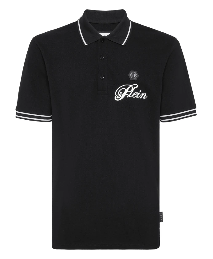 Фирменная рубашка поло Piquet Philipp Plein, черный
Фирменная рубашка поло Piquet Philipp Plein, черный