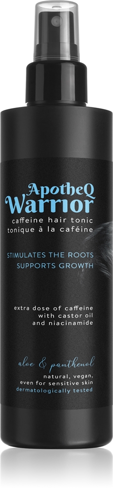 Apotheq Warrior Кофеиновый тоник для волос Тоник против выпадения волос Soaphoria, 250 мл
Apotheq Warrior Кофеиновый тоник для волос Тоник против выпадения волос Soaphoria, 250 мл