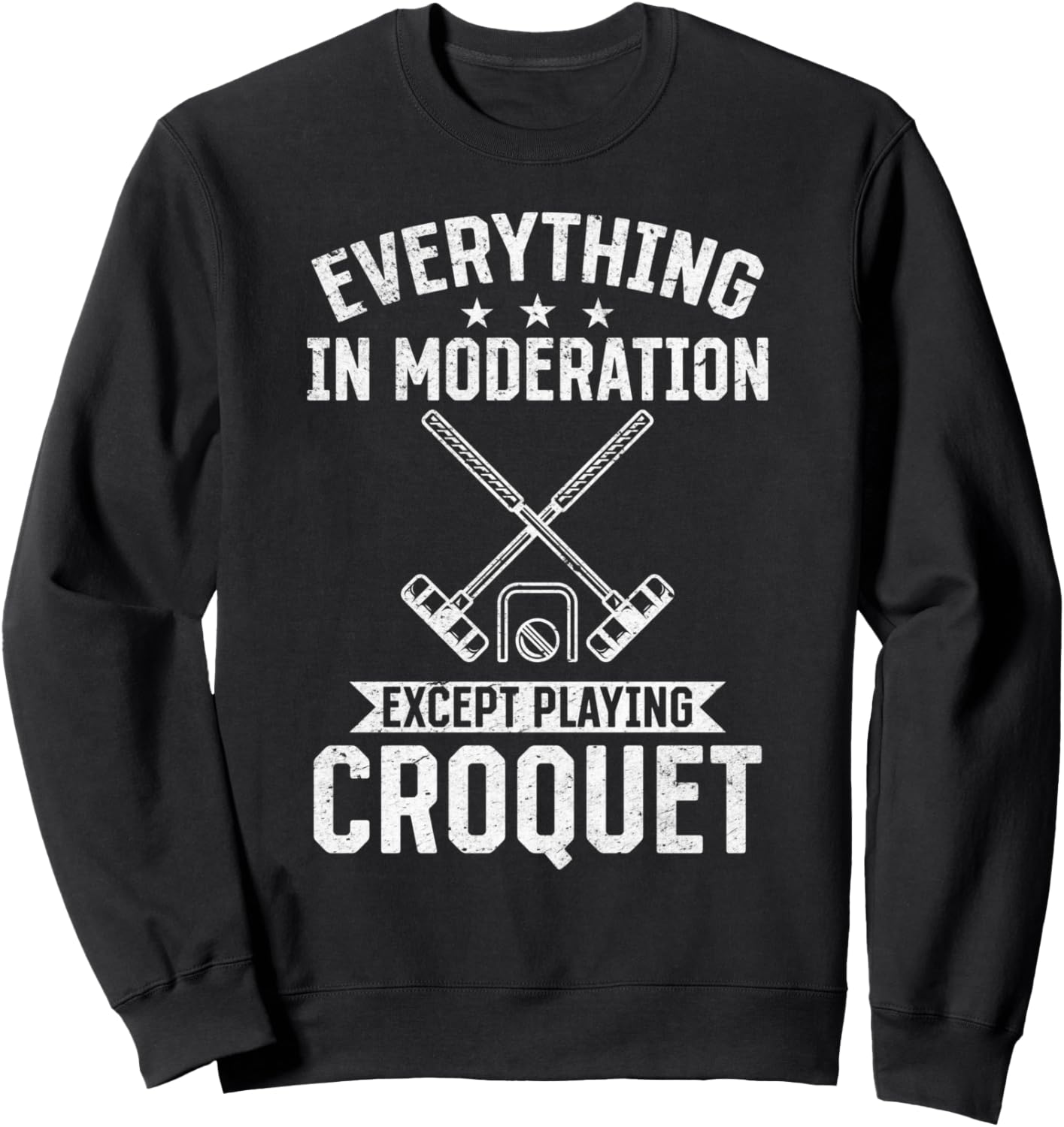 Толстовка во всем нужна умеренность, кроме игры в крокет Croquet Player Croquet Game, черный
Толстовка во всем нужна умеренность, кроме игры в крокет Croquet Player Croquet Game, черный
