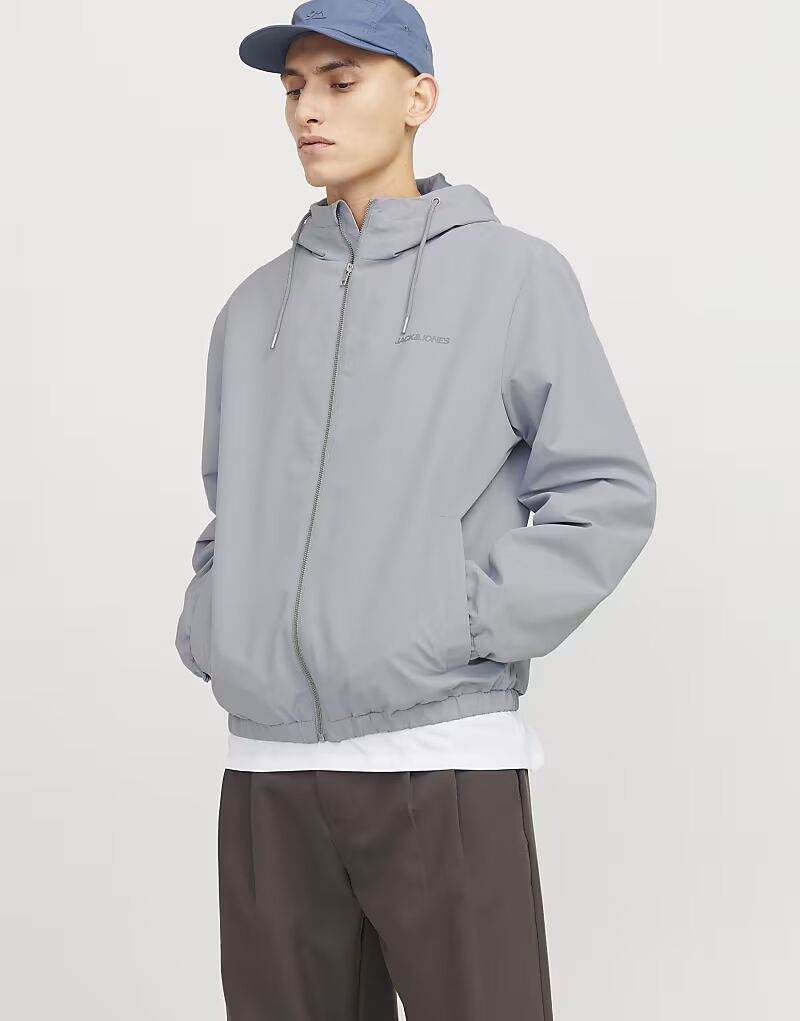 Куртка Jack & Jones в сером цвете 
Куртка Jack & Jones в сером цвете