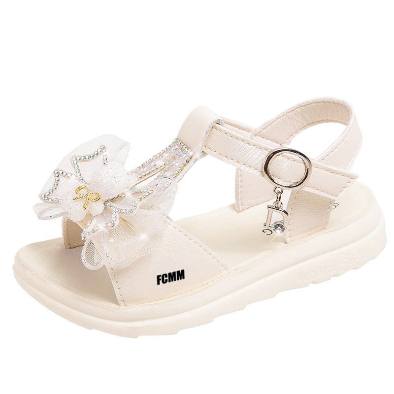 Сандалии детские, нескользящие и дышащие FCMM, белый 
Сандалии детские, нескользящие и дышащие FCMM, белый