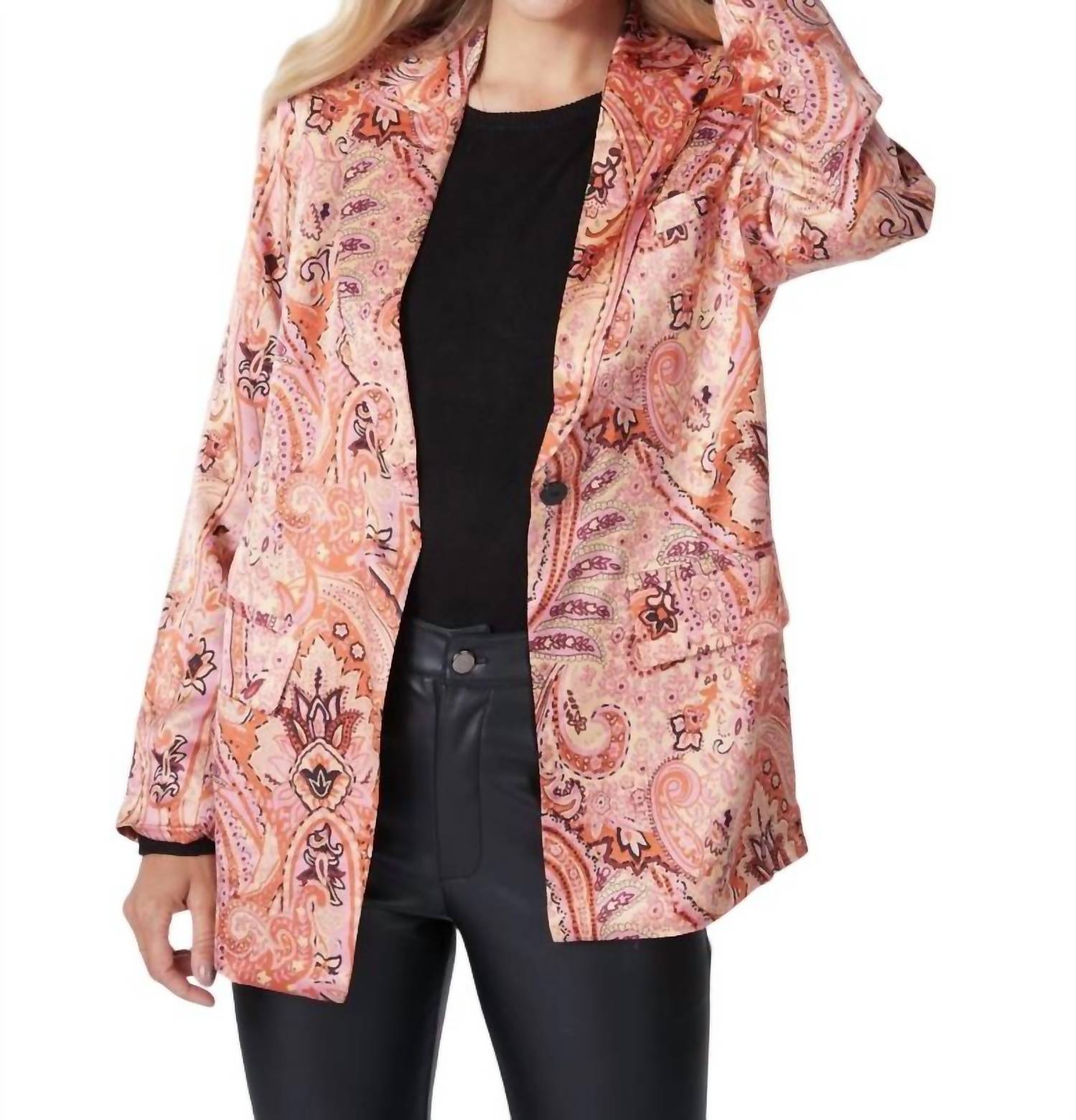 Блейзер с принтом Expression, многоцветный/узор пейсли ESQUALO, цвет multi/paisley print
Блейзер с принтом Expression, многоцветный/узор пейсли ESQUALO, цвет multi/paisley print