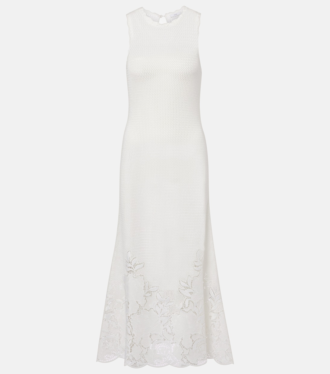 Макси-платье из хлопка с открытой вязкой Erdem, слоновая кость
Макси-платье из хлопка с открытой вязкой Erdem, слоновая кость