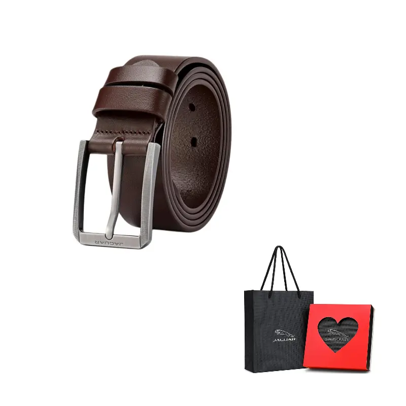 JAGUAR Мужской ремень из натуральной кожи черный шириной 3.8 см, Black
JAGUAR Мужской ремень из натуральной кожи черный шириной 3.8 см, Black