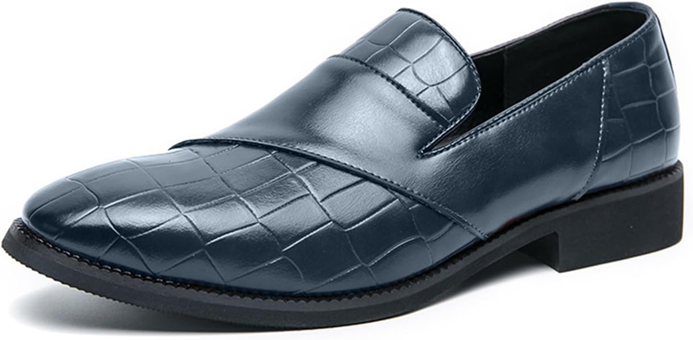 Мужские классические кожаные туфли-лоферы с принтом, модная комбинированная подошва, массивный каблук, повседневные, с круглым носком, удобные, без застежки, формальные деловые туфли для свадьбы и вечеринки Uzujbaa, синий
Мужские классические кожаные туфли-лоферы с принтом, модная комбинированная подошва, массивный каблук, повседневные, с круглым носком, удобные, без застежки, формальные деловые туфли для свадьбы и вечеринки Uzujbaa, синий