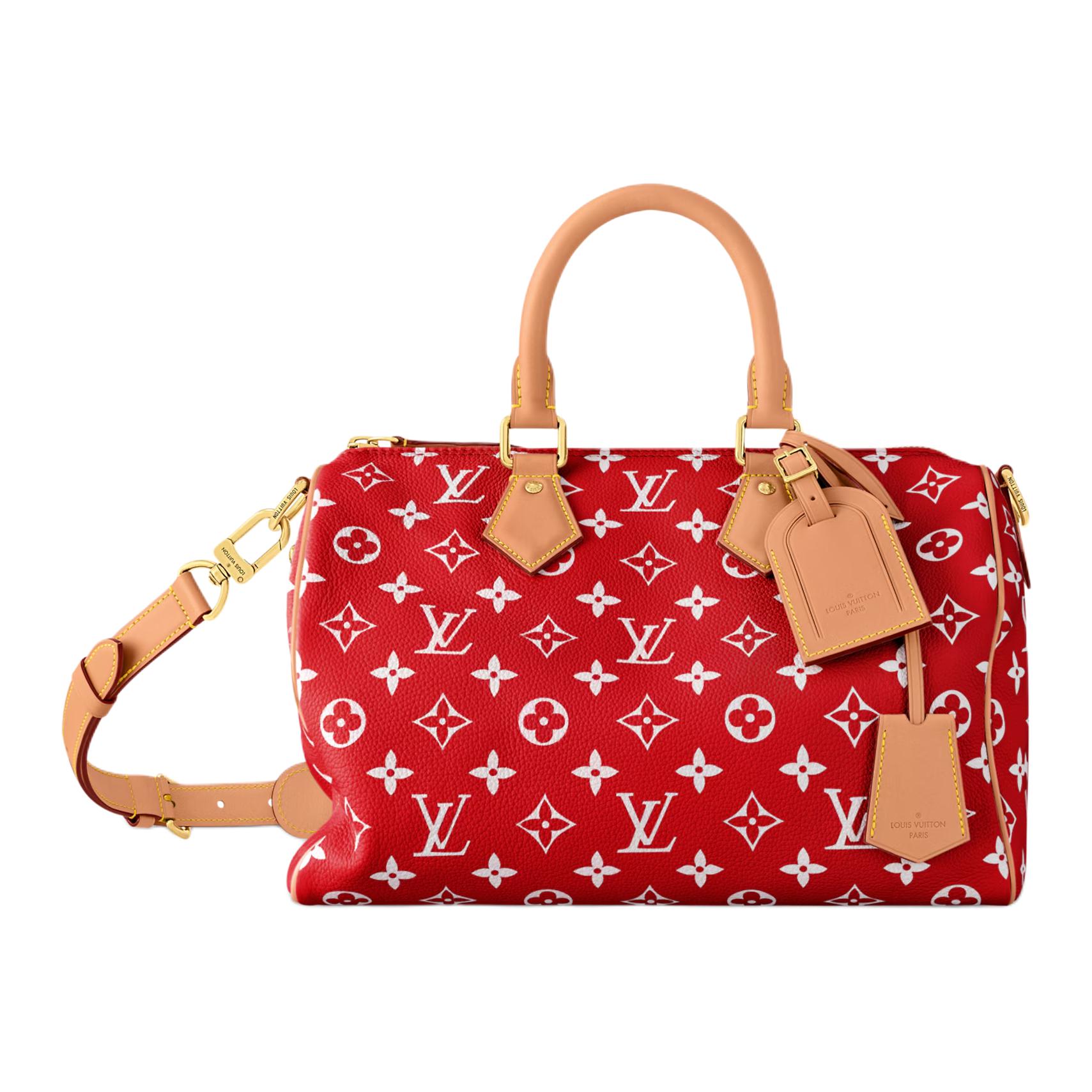 Сумка Speedy Bandouliere 30 Rouge P9 LOUIS VUITTON, basic set (bag+dust bag)
Сумка Speedy Bandouliere 30 Rouge P9 LOUIS VUITTON, basic set (bag+dust bag)