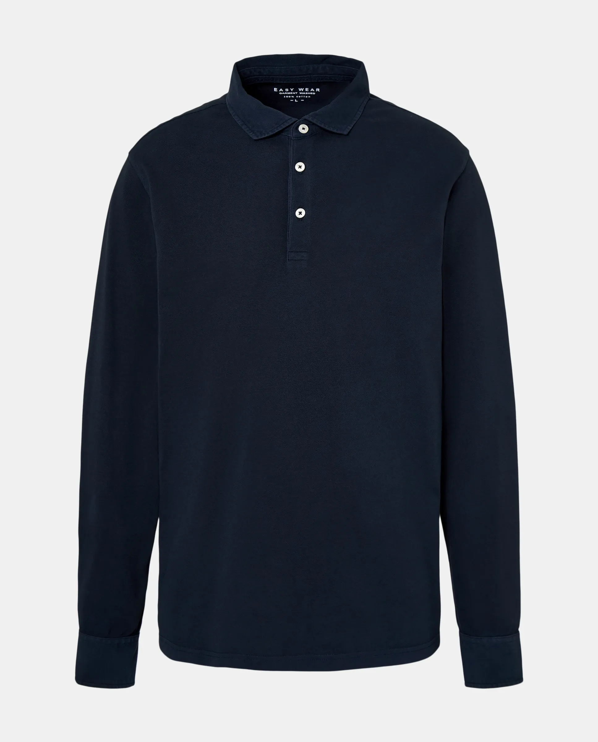 Мужская поло с длинным рукавом Easy Wear, темно-синий
Мужская поло с длинным рукавом Easy Wear, темно-синий
