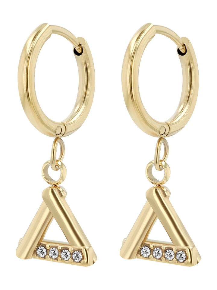 Adeliás Женский кулон из нержавеющей стали со стразами в золотой оправе
Adeliás Женский кулон из нержавеющей стали со стразами в золотой оправе