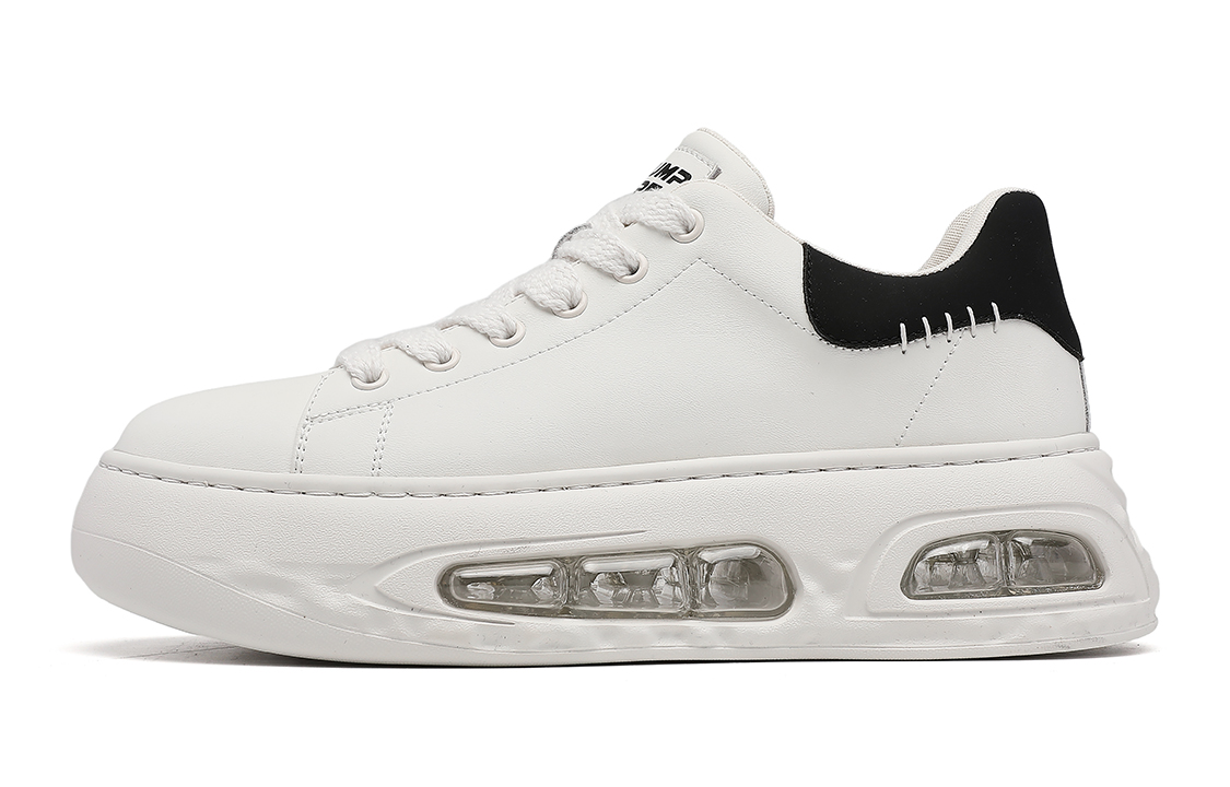 Антискользящие износостойкие низкие скейтерские кроссовки мужские белые черные TRUMPPIPE
Антискользящие износостойкие низкие скейтерские кроссовки мужские белые черные TRUMPPIPE