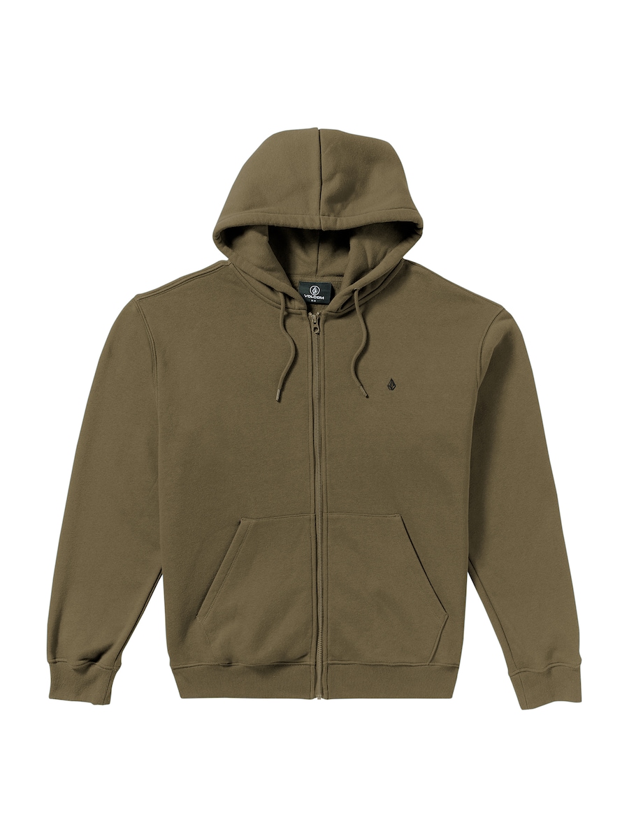Толстовка с капюшоном на молнии Volcom Single Stone, оливковый
Толстовка с капюшоном на молнии Volcom Single Stone, оливковый