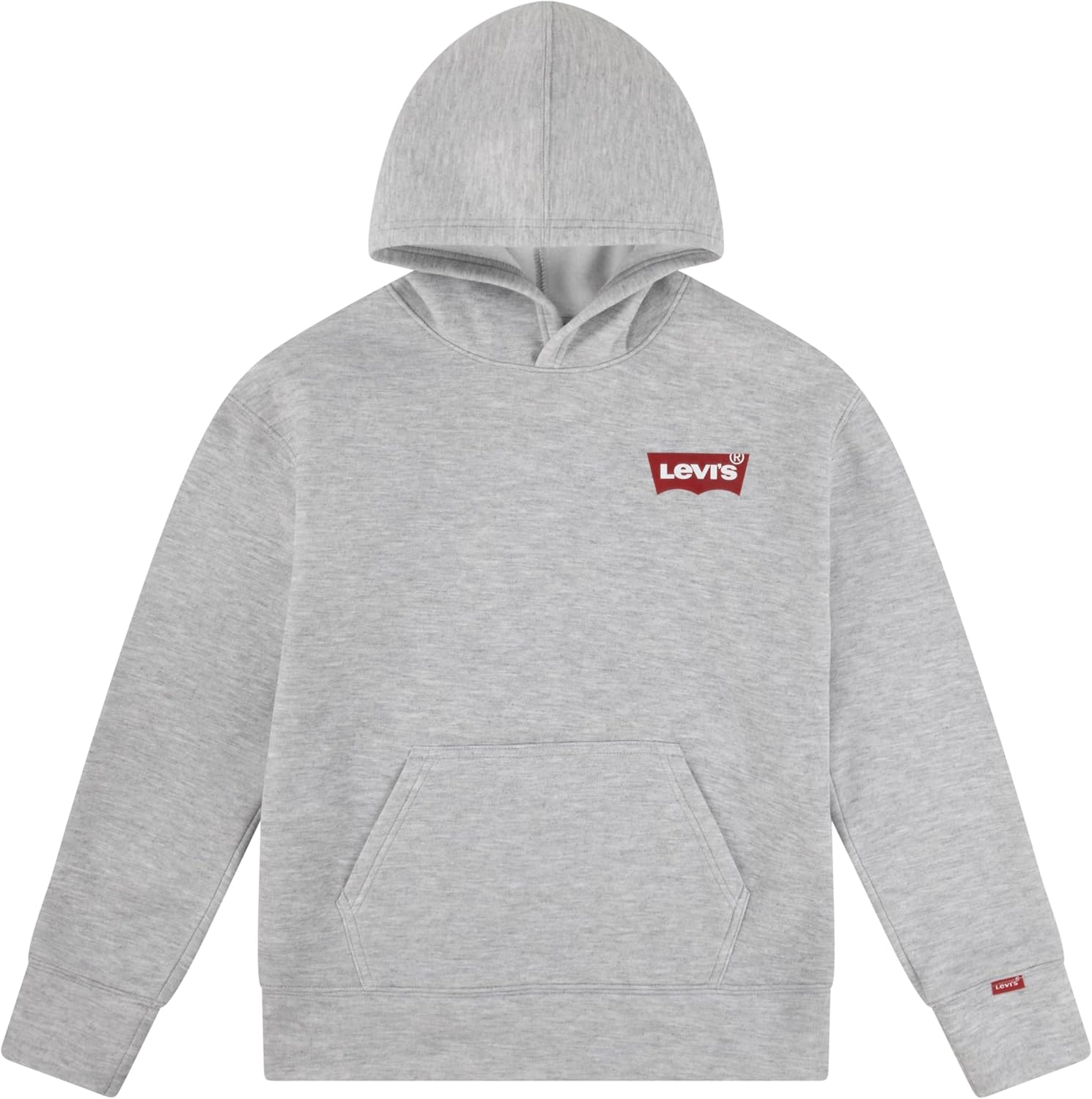 Толстовка с капюшоном Levi's для мальчиков с мягким трикотажным рисунком, Light Grey Heather
Толстовка с капюшоном Levi's для мальчиков с мягким трикотажным рисунком, Light Grey Heather