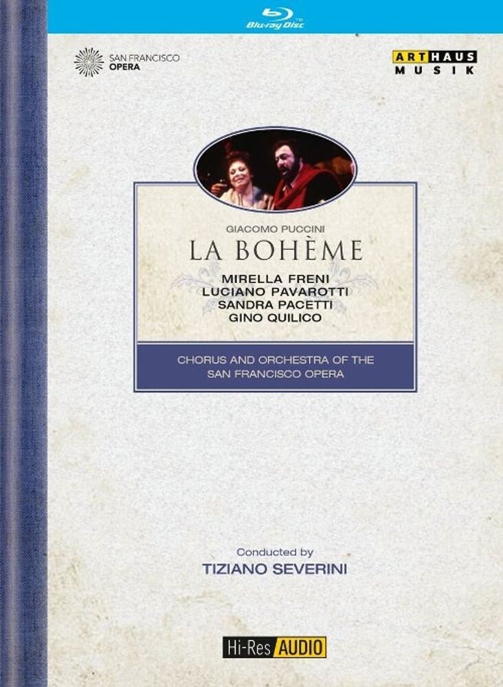 Диск Blu-ray La Boheme
Диск Blu-ray La Boheme