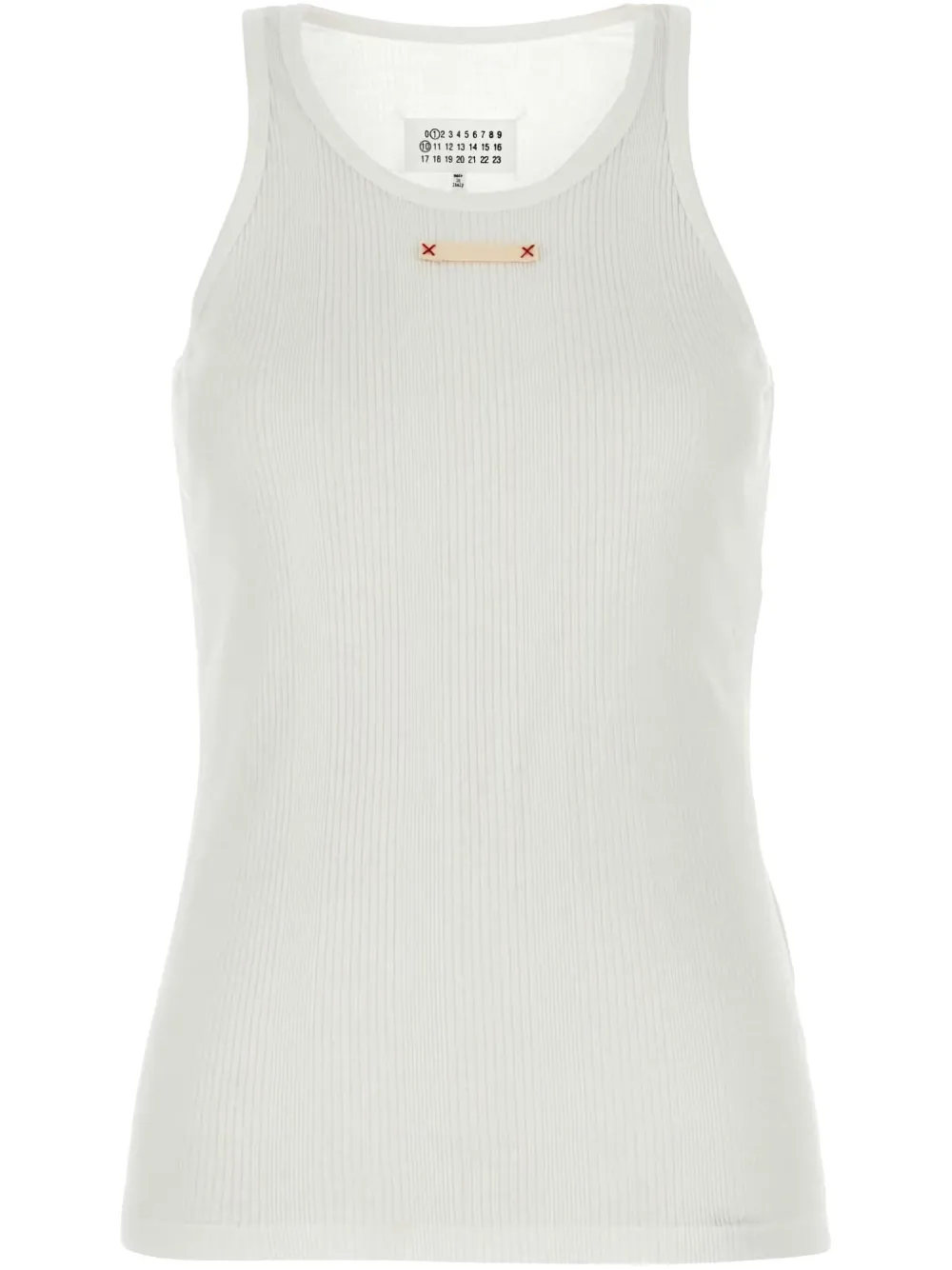 Топ в рубчик Maison Margiela, белый
Топ в рубчик Maison Margiela, белый