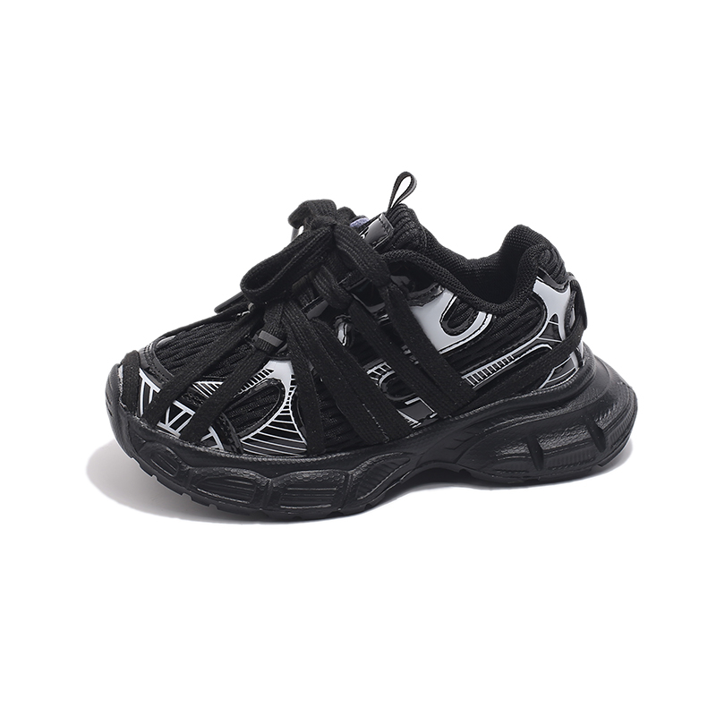 Нескользящие низкие детские кроссовки для повседневной носки Tide attack, черный
Нескользящие низкие детские кроссовки для повседневной носки Tide attack, черный