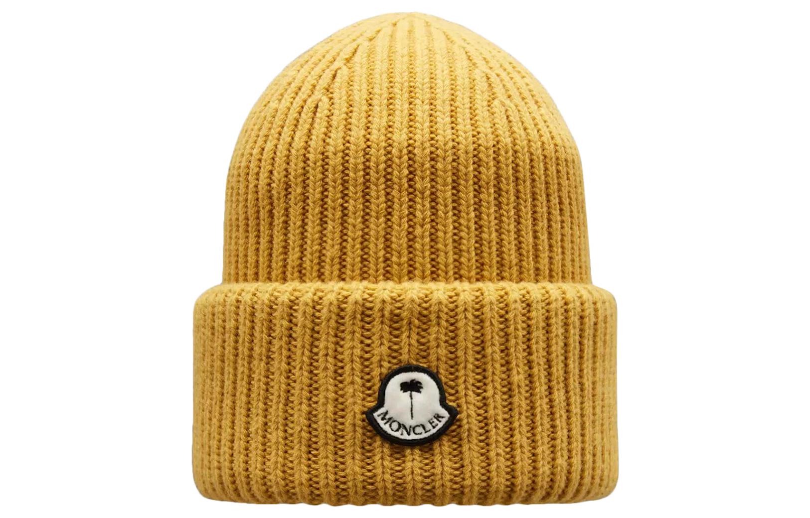 Шапка-бини из шерсти Palm Angels Moncler, желтый
Шапка-бини из шерсти Palm Angels Moncler, желтый