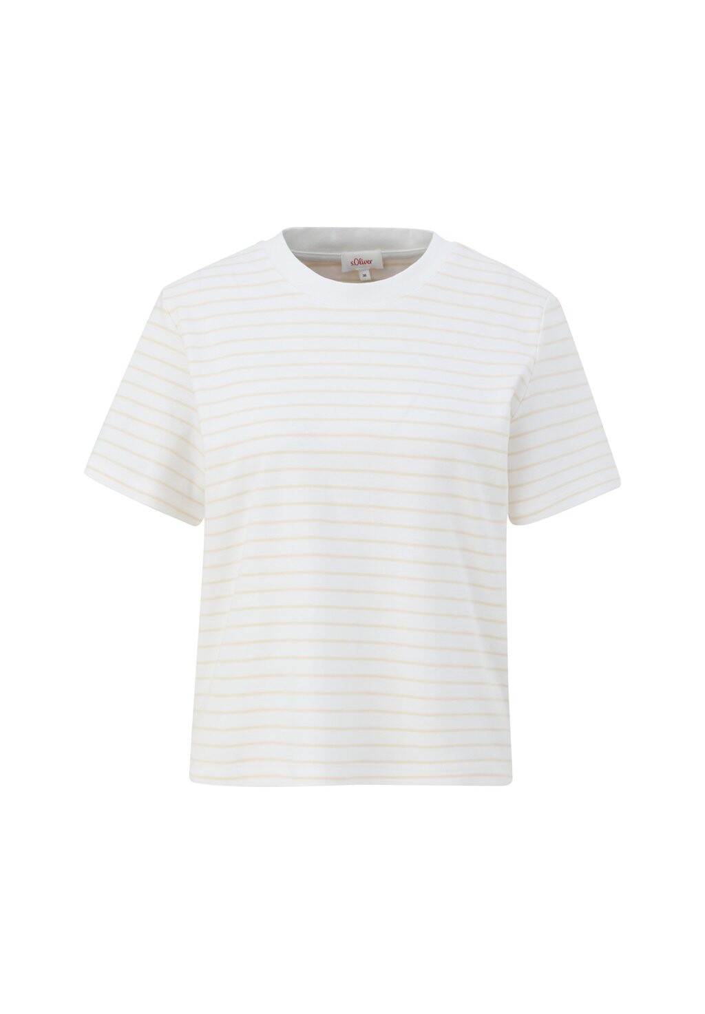 Принт на футболке s.Oliver, бежевый
Принт на футболке s.Oliver, бежевый