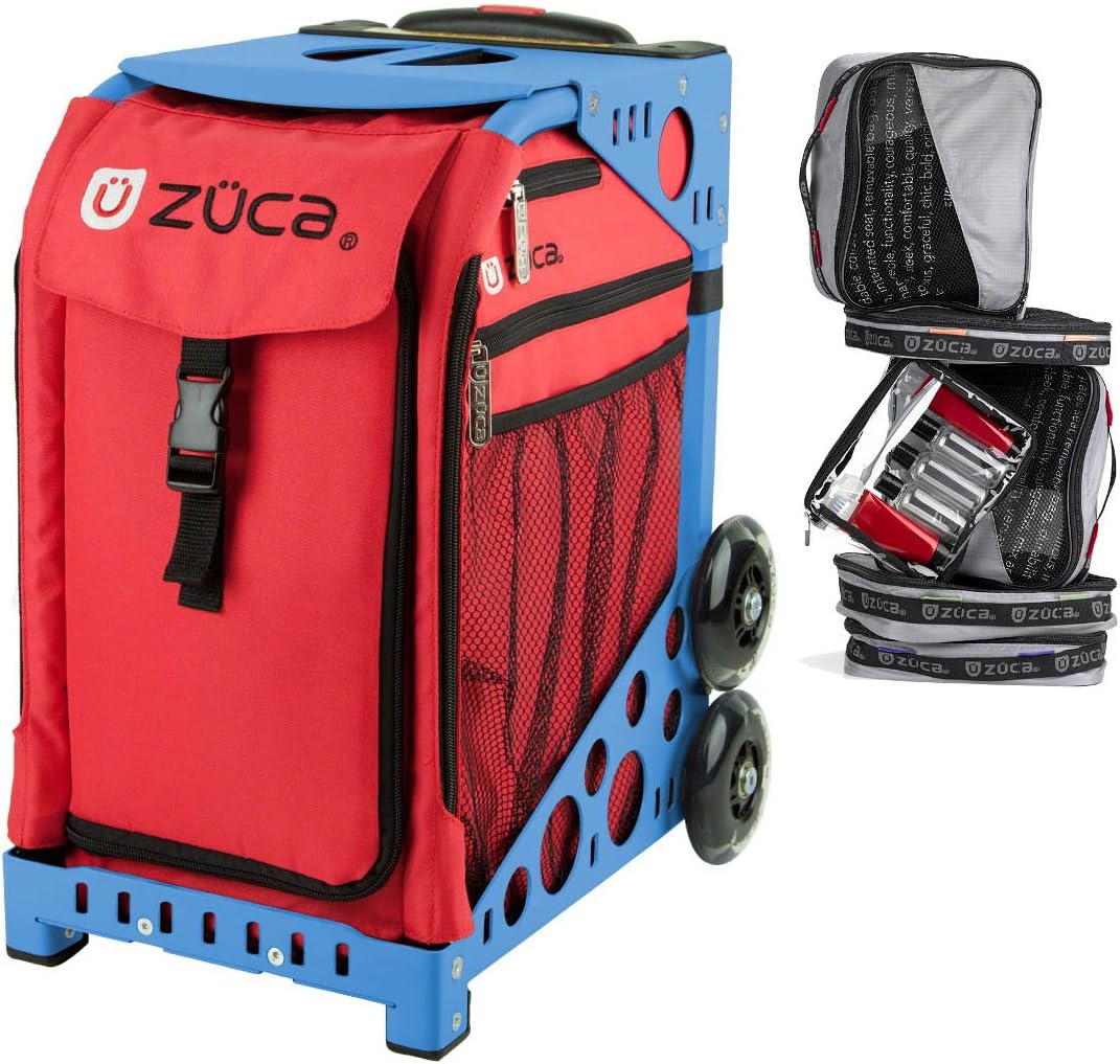 Спортивная сумка-вкладыш Zuca "Chili", синяя рама, мигающие колеса и набор с чехлом для флаера, Blue
Спортивная сумка-вкладыш Zuca "Chili", синяя рама, мигающие колеса и набор с чехлом для флаера, Blue