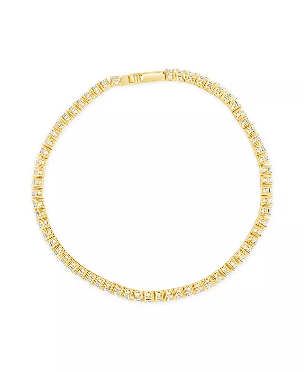 Теннисный браслет Алисии из кубического циркония Sterling Forever, gold
Теннисный браслет Алисии из кубического циркония Sterling Forever, gold