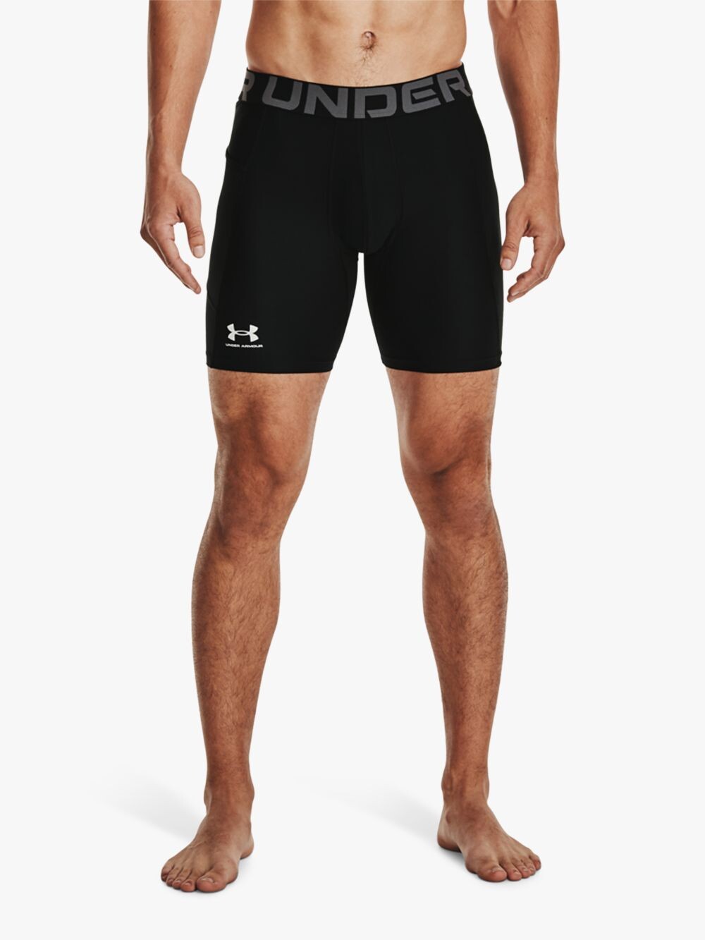 Компрессионные шорты Under Armour HeatGear Armor, черные
Компрессионные шорты Under Armour HeatGear Armor, черные